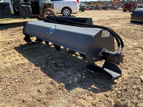 tiller attachments for skid steer|wolverine 72 tiller attachment.